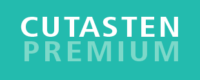 Cutasten Premium Schriftzug